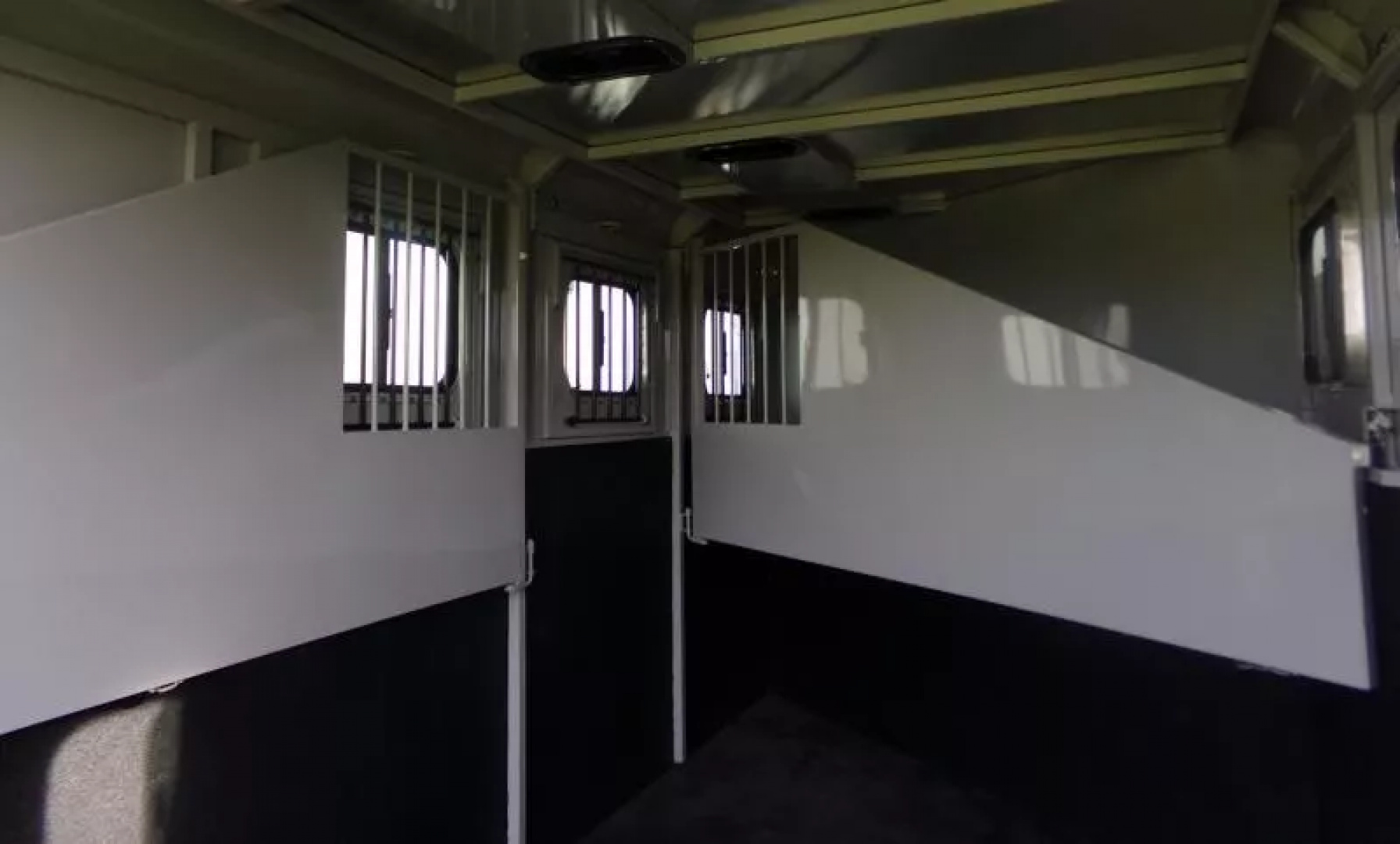 New 2026 Trails West Adventure MX II 3H-GREY-7'T 6'9"W Horse Trailer- Swing out Saddle Rack, Water Tank