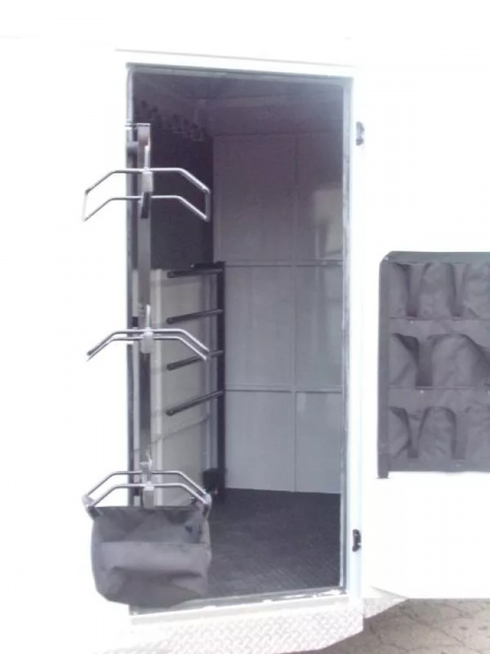 New 2026 Trails West Adventure MX II 3H-GREY-7'T 6'9"W Horse Trailer- Swing out Saddle Rack, Water Tank