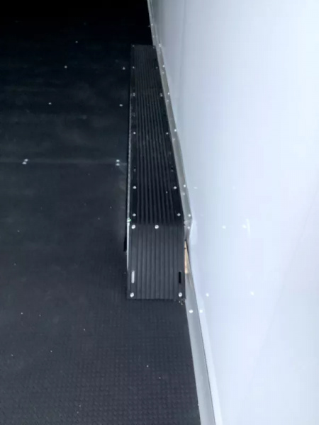 New SEASON CLEARANCE SALE! 2025 Mission MCH 8.5' x 24' Snowmobile All Sport Trailer-White, 15" Aluminum Wheels, 78" Tall Side Access Door, 18" x 24" Sliding Window w/ Screen