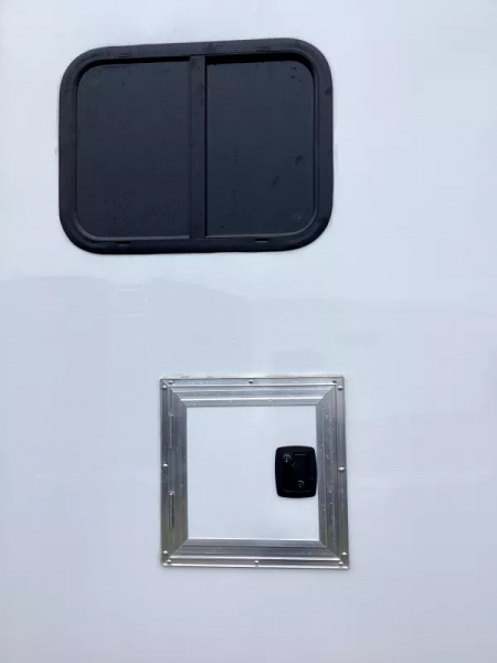 New SEASON CLEARANCE SALE! 2025 Mission MCH 8.5' x 24' Snowmobile All Sport Trailer-White, 15" Aluminum Wheels, 78" Tall Side Access Door, 18" x 24" Sliding Window w/ Screen