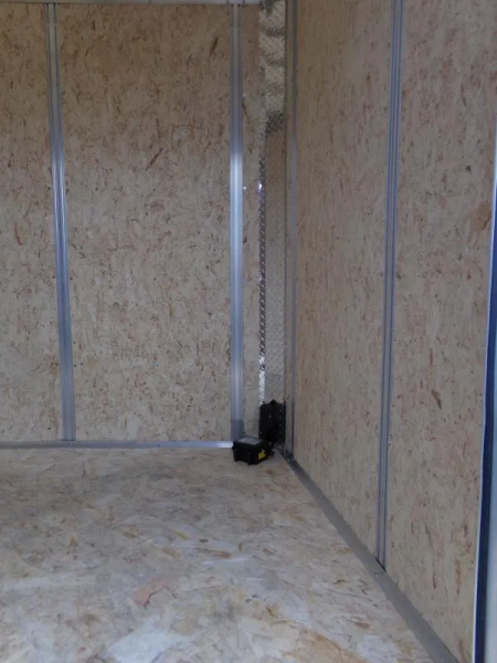 New 2026 ALCOM EZ Hauler 7.5' x 16' Enclosed-Ultimate Contractor Package-Ladder Rack/Catwalk System-Exterior LED Lights-Spare Tire-Double Rear Doors