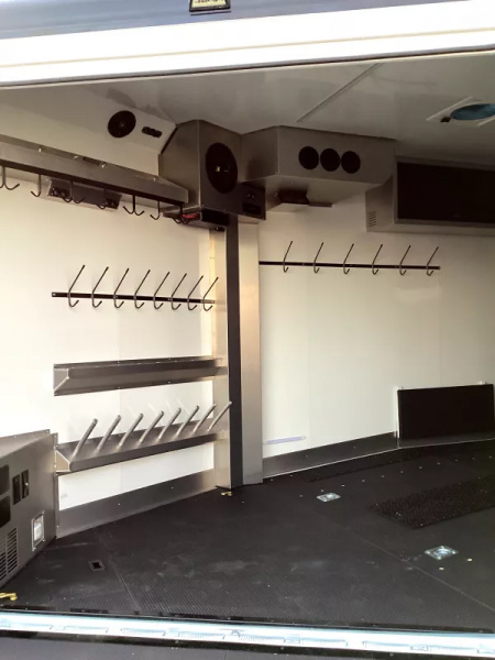 New 2026 Trails West  20ft. Snowmobile Trailer - Altitude Package - White w/ Black Roof Rail - Power Rear Ramp