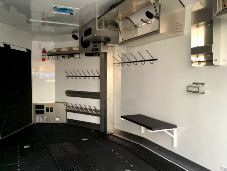 New 2026 Trails West  20ft. Snowmobile Trailer - Altitude Package - White w/ Black Roof Rail - Power Rear Ramp