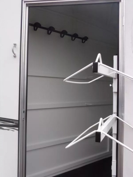 New 2026 Thuro-Bilt Shilo - Adjustable Divider- 1' Added Length - Rear Flood Light w/Toggle Switch 2 Horse Trailer