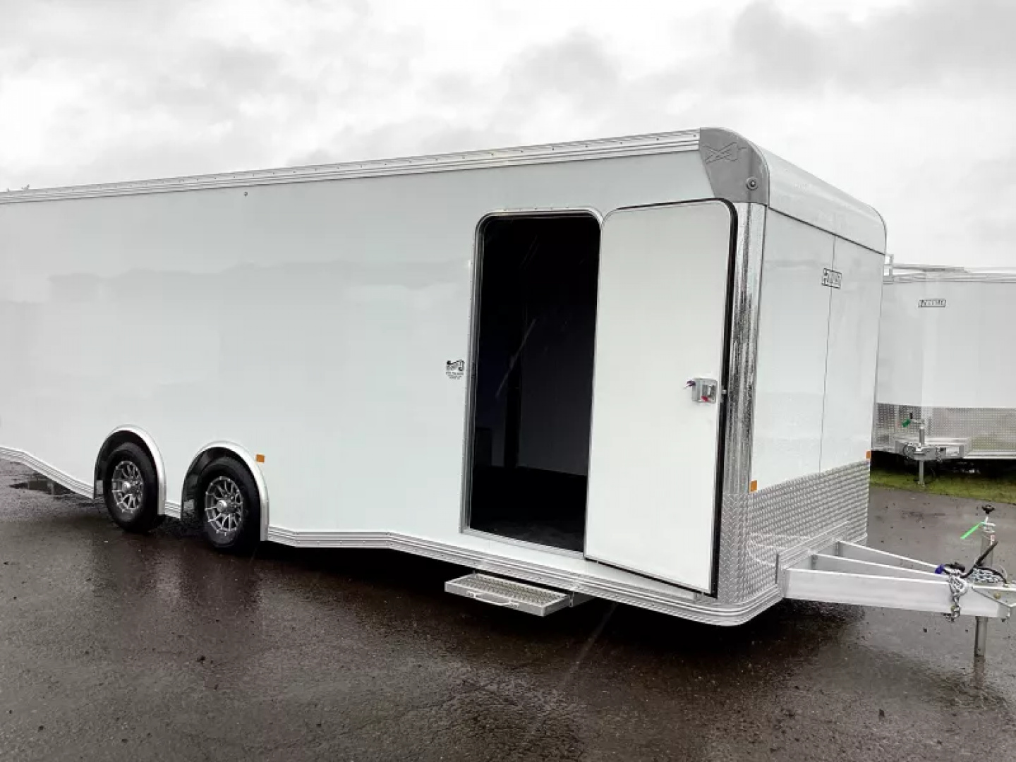 New 2026 ALCOM EZ Hauler 8.5 x 24 Enclosed-3" addt'l box height, TPO coin flooring, premium light pkg