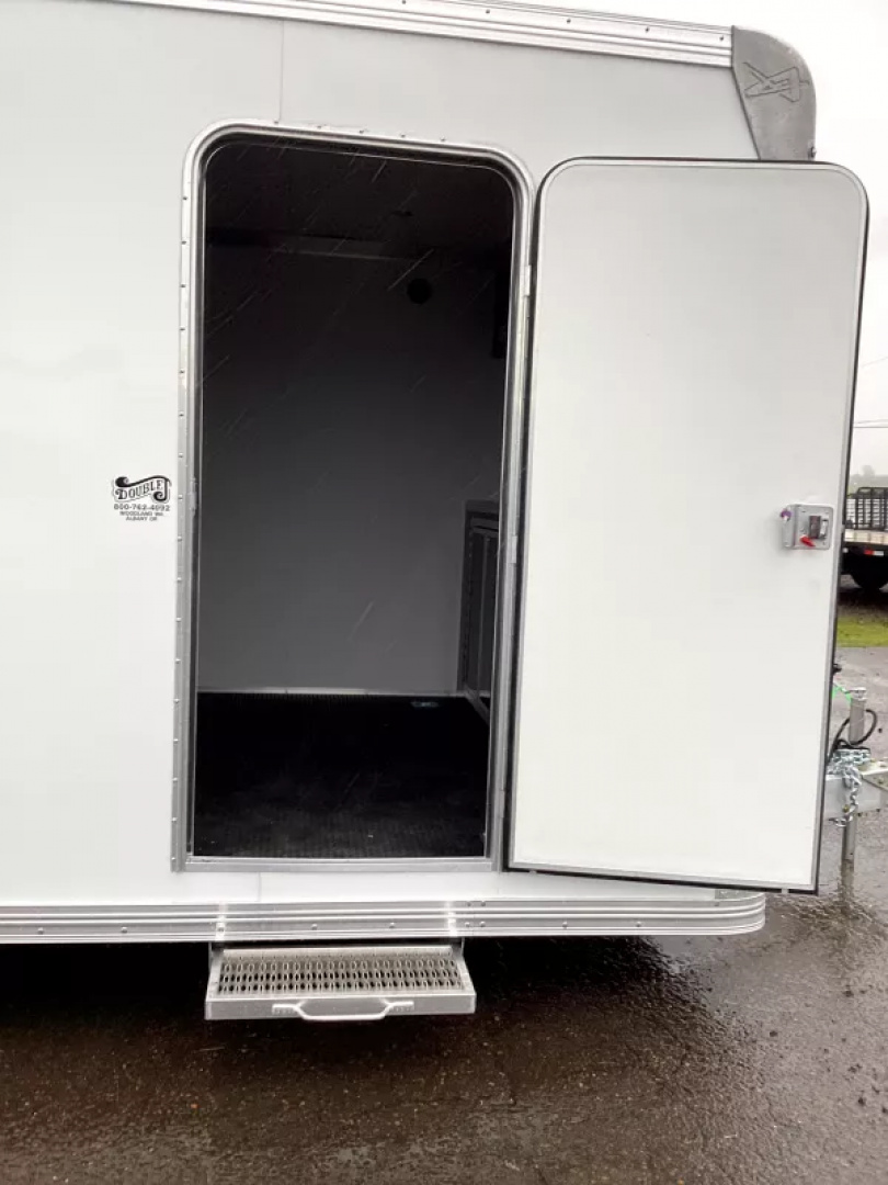 New 2026 ALCOM EZ Hauler 8.5 x 24 Enclosed-3" addt'l box height, TPO coin flooring, premium light pkg