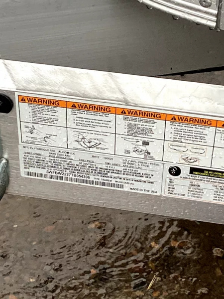 New 2026 ALCOM EZ Hauler 8.5 x 24 Enclosed-3" addt'l box height, TPO coin flooring, premium light pkg