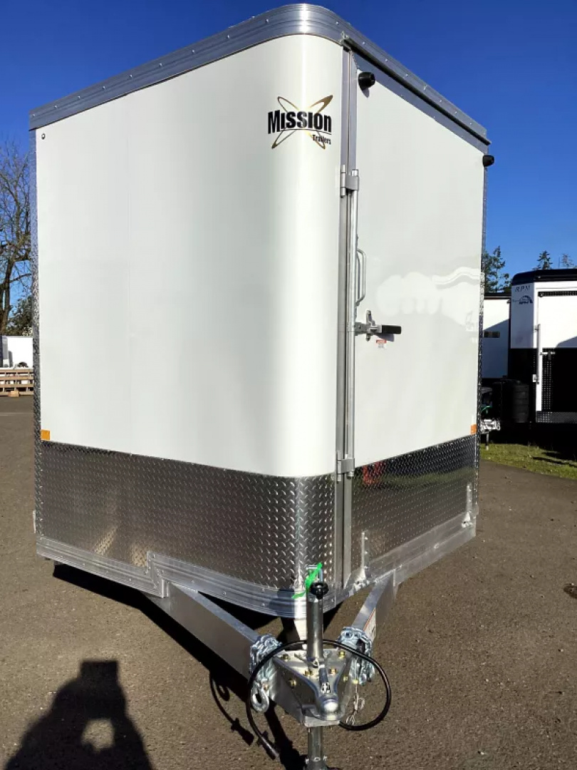 New 2026 Mission 8.5 x 22 Enclosed All-Sport Peak Value-15" aluminum wheels-78"T side access door-3" addt'l box height
