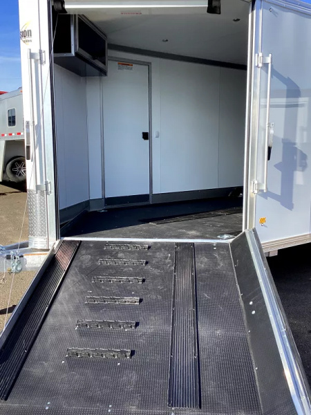 New 2026 Mission 8.5 x 22 Enclosed All-Sport Peak Value-15" aluminum wheels-78"T side access door-3" addt'l box height