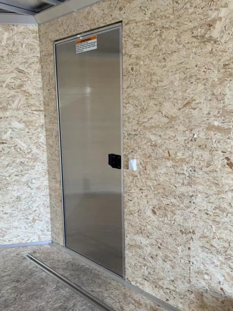 New 2026 ALCOM EZ Hauler 8.5x16-Recessed Slide Track System-3" addt'l Box Height-78"T Side Access Door