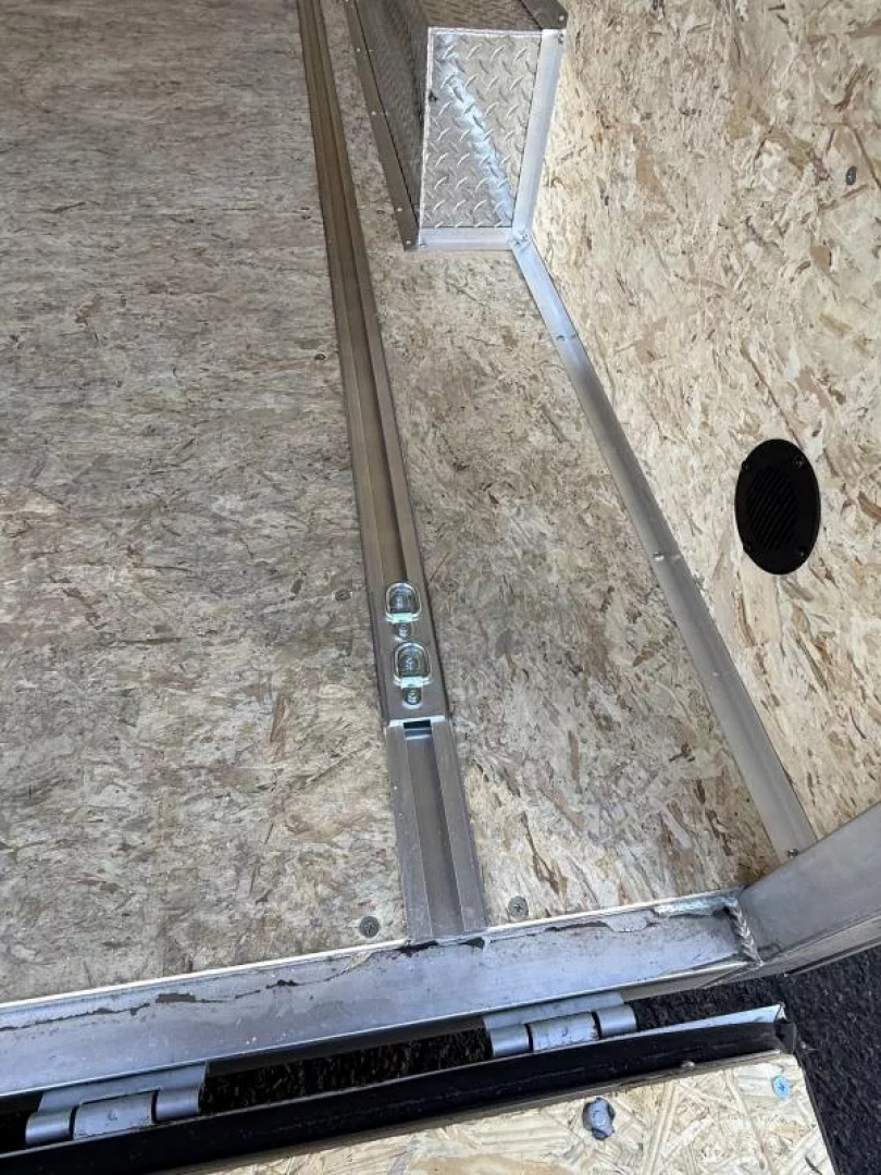 New 2026 ALCOM EZ Hauler 8.5x16-Recessed Slide Track System-3" addt'l Box Height-78"T Side Access Door