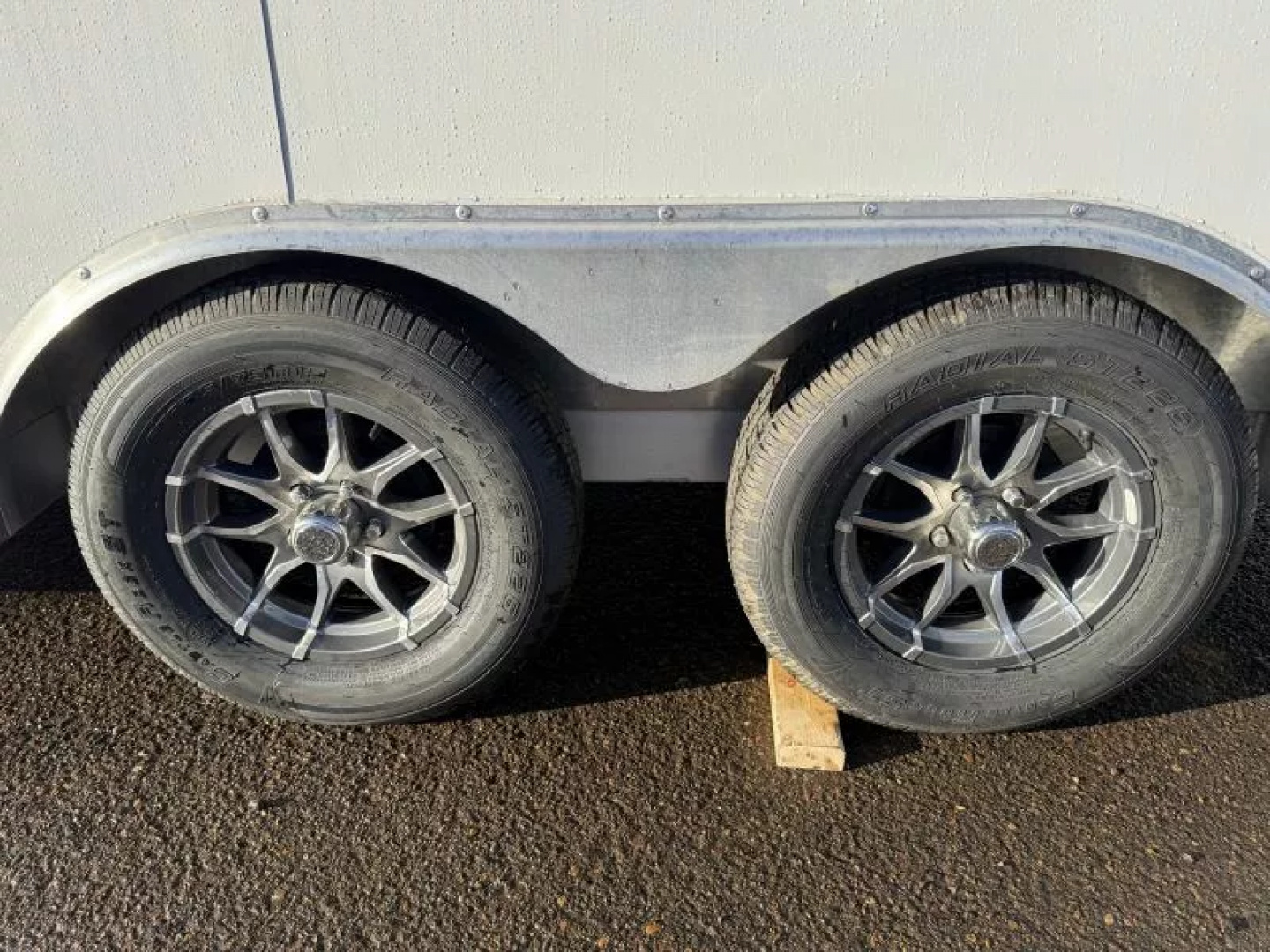 New 2026 ALCOM EZ Hauler 8.5x16-Recessed Slide Track System-3" addt'l Box Height-78"T Side Access Door