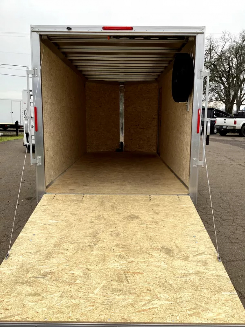 New 2026 ALCOM EZ Hauler 7x16 XLT Pro Series Cargo Trailer-Side Door, Curbside Front-82" Interior