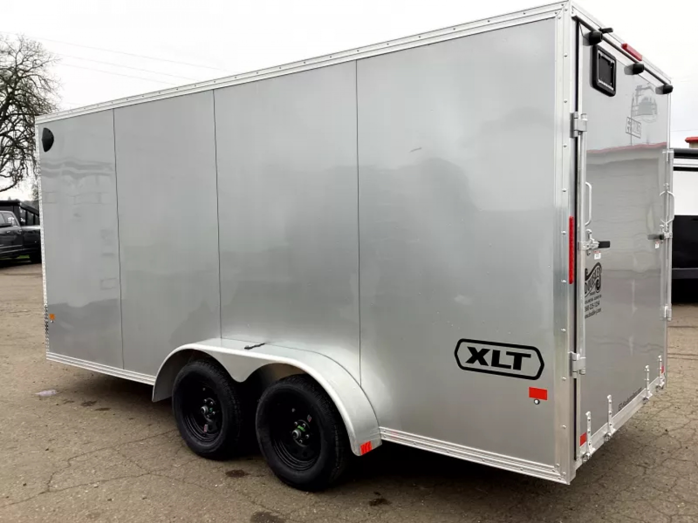 New 2026 ALCOM EZ Hauler 7x16 XLT Pro Series Cargo Trailer-Side Door, Curbside Front-82" Interior