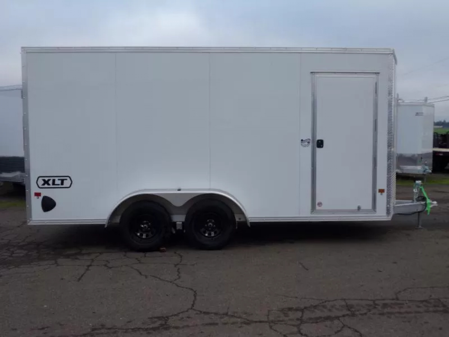 New 2026 ALCOM EZ Hauler 7x16 XLT Pro Series-Side Door, Curbside Front-82" Interior