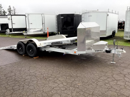 New 2027 Aluma 82 X18' Heavy Anniversary Tilt-Tandem Axle-Electric Brake-15  Alum Wheels