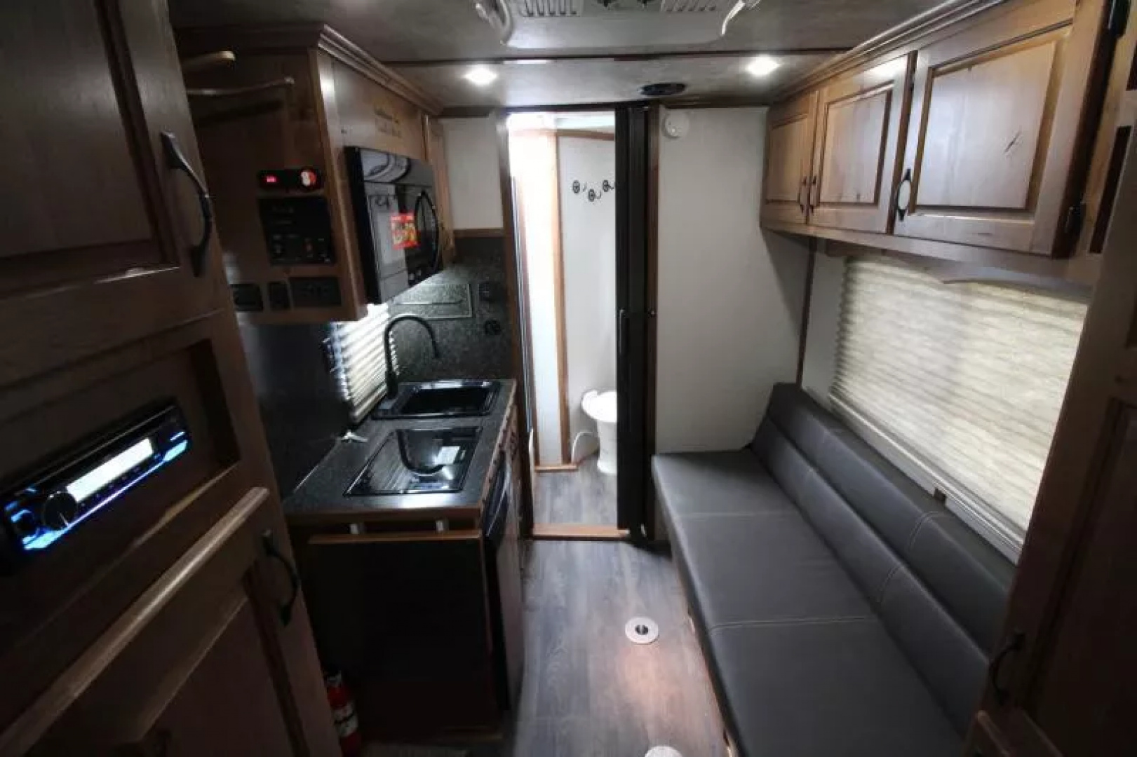 Used 2023 Trails West Classic 10x10 Living Quarters 3 Horse Trailer