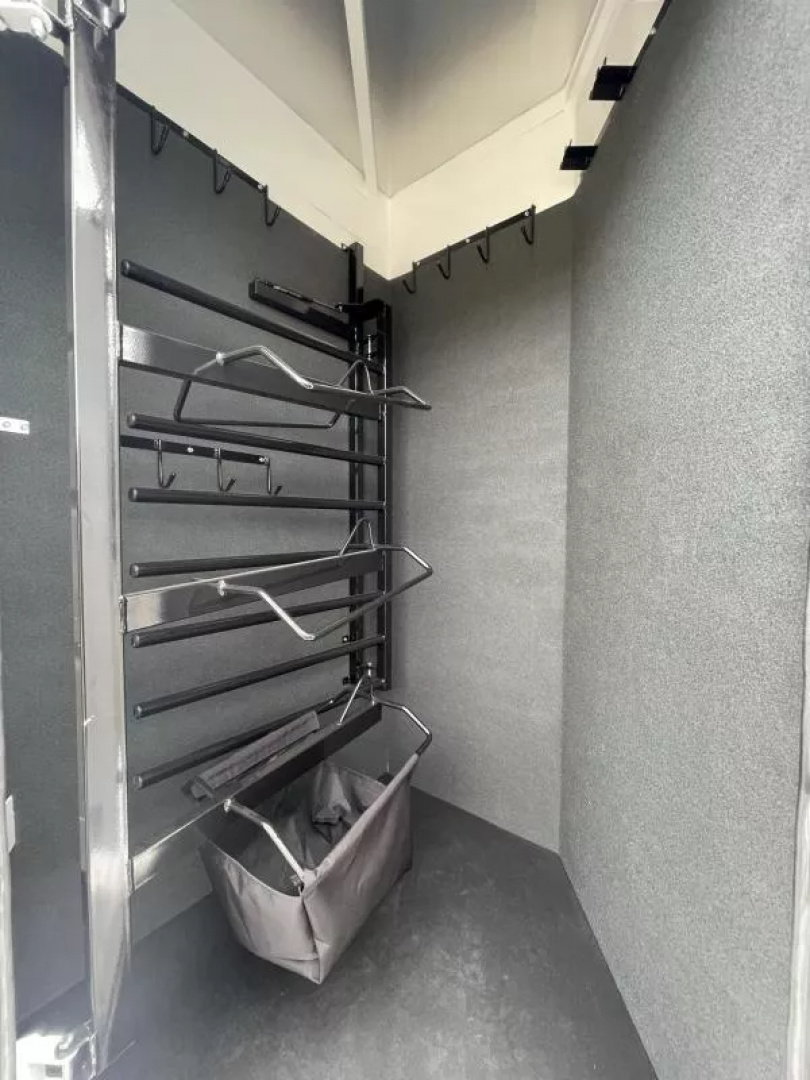 Used 2023 Trails West Classic 10x10 Living Quarters 3 Horse Trailer