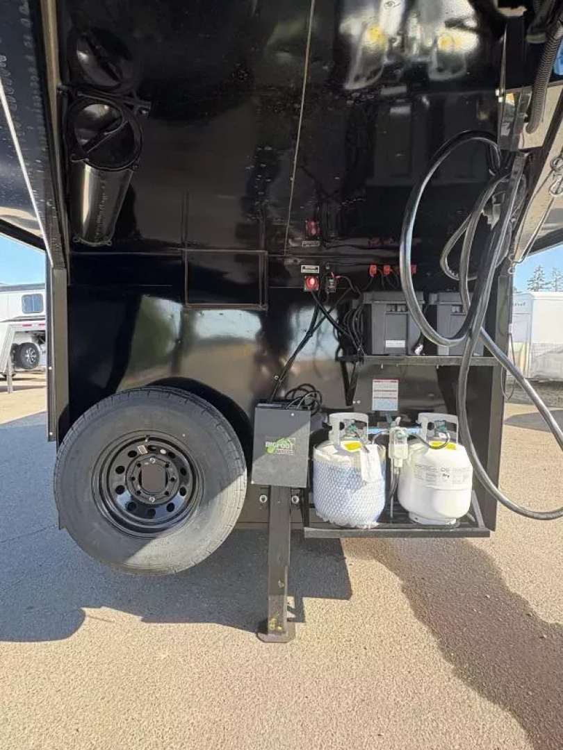 New 2026 Bison Ranger 7308 - 8' SW LQ -Sofa- Lined & Insulated Horse Area Ceiling