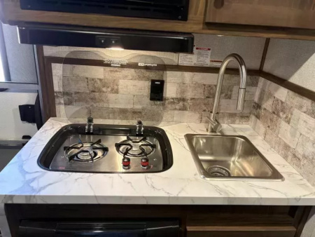 New 2026 Bison Ranger 7308 - 8' SW LQ -Sofa- Lined & Insulated Horse Area Ceiling