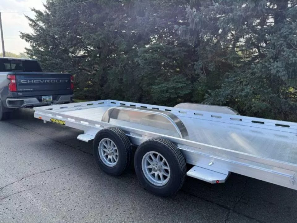 New 2027 Aluma 8016TA-EL-R-TG-RTD Utility Trailer