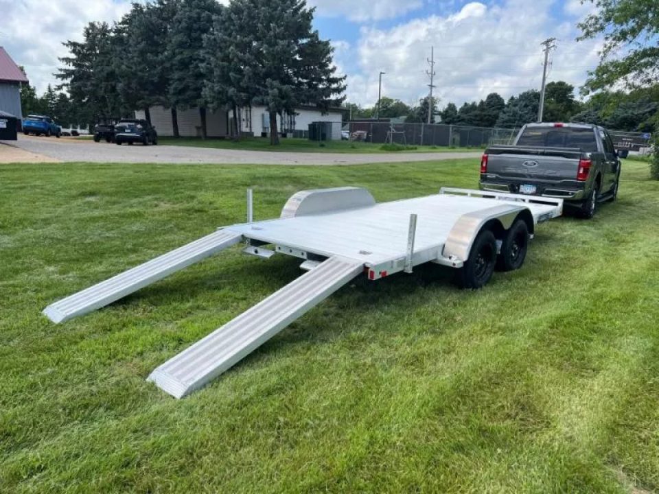 New 2026 Aluma 8218ESA-TA-EL-R-RTD Utility Trailer