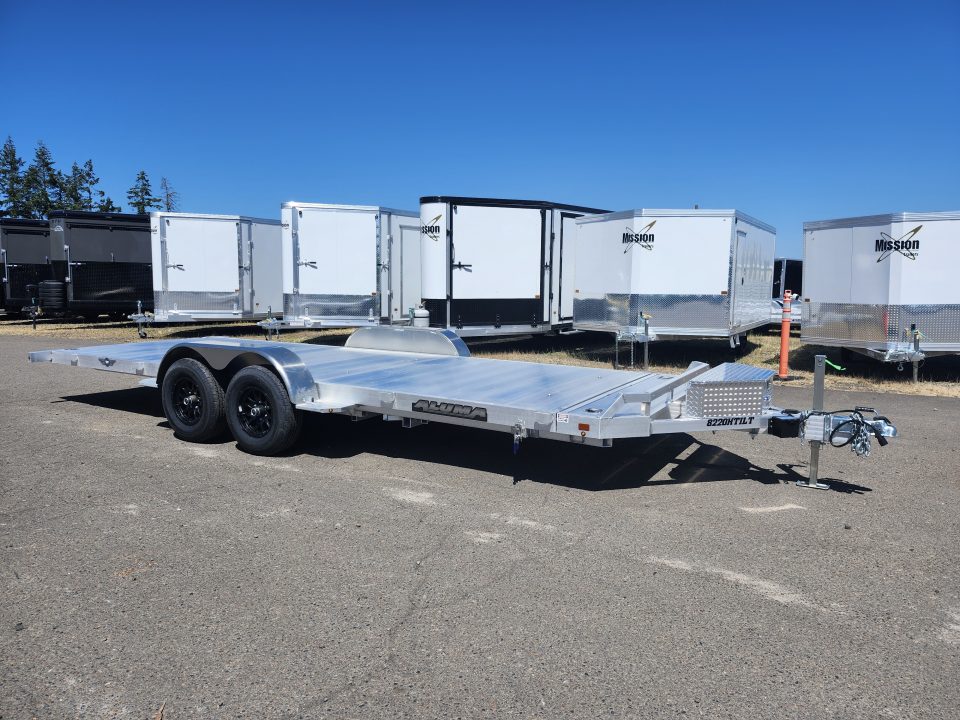 New 2027 Aluma 8220H-ANV-TILT-TA-EL Tilt Trailer
