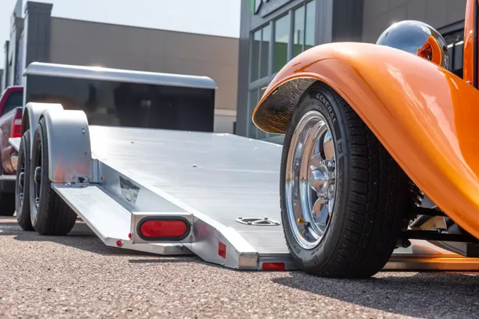 New 2027 Aluma 82x20' Heavy XL Tilt Tandem Axle, Electric Brakes, Recessed Tie Downs, Cargo Box, 15" Black Aluminum Wheels