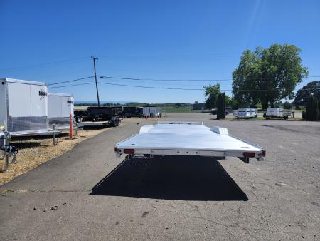 New 2026 Aluma WB28H-TA-EL-DOF-R-RR Utility Trailer