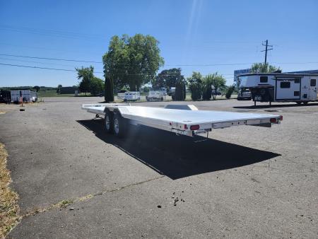 New 2026 Aluma WB28H-TA-EL-DOF-R-RR Utility Trailer