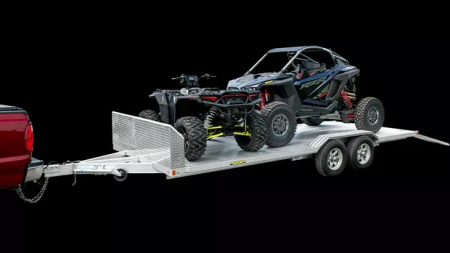 New 2026 Aluma 28' Heavy Wide Body Tandem Axle, Electric Brakes, Drive-on Fender Ramp, Rub Rail, 15" Aluminum Wheels, Spare Tire Pkg