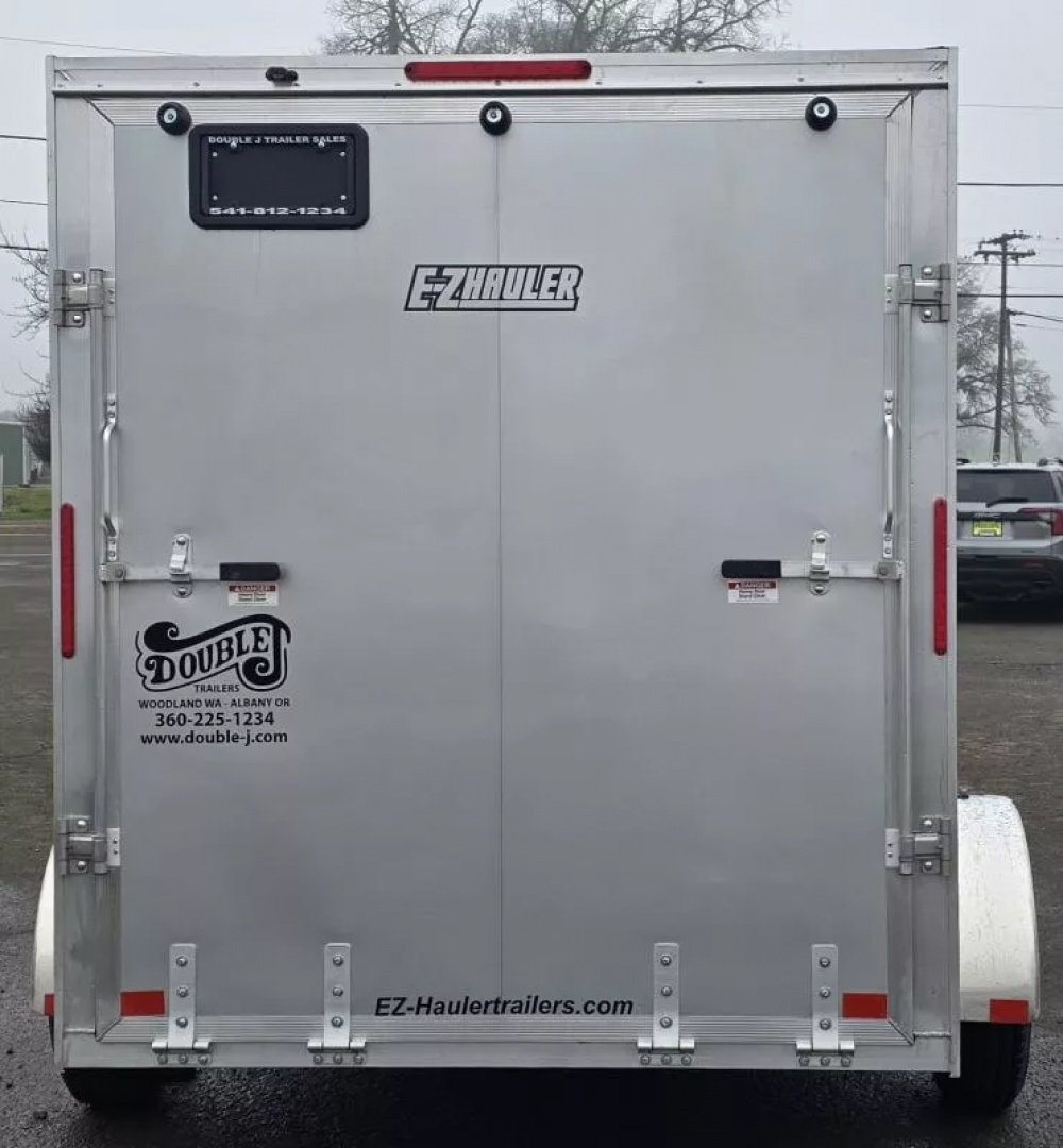 New 2026 Alcom EZ Hauler XLT Pro Series Enclosed Cargo Trailer-Limited Model-7'6" Interior Height-Side Door: Curbside Front-3500# Axles
