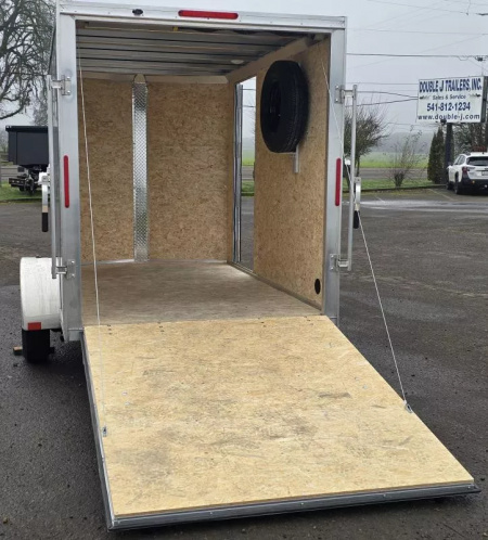 New 2026 Alcom EZ Hauler XLT Pro Series Enclosed Cargo Trailer-Limited Model-7'6" Interior Height-Side Door: Curbside Front-3500# Axles