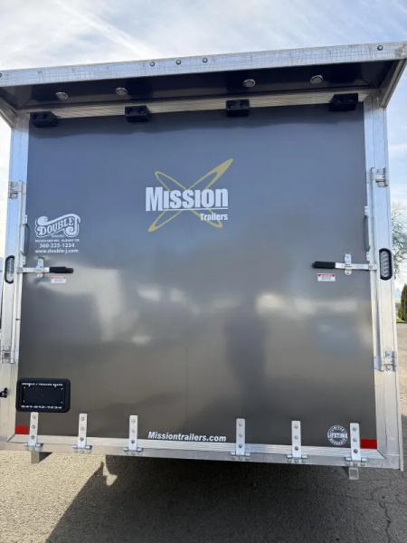 New SEASON CLEARANCE SALE! 2026 Mission 8.5 x 24 All Sport Peak Value Snowmobile Trailer-3" Addt'l Box Height-5200# Axles-15" Wheels, Quad-Ply Flooring