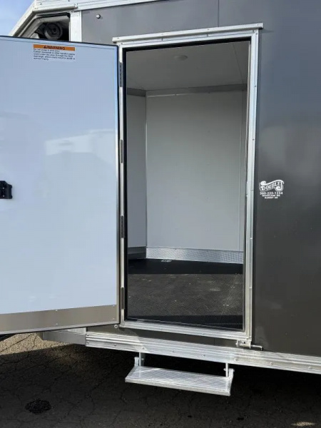 New SEASON CLEARANCE SALE! 2026 Mission 8.5 x 24 All Sport Peak Value Snowmobile Trailer-3" Addt'l Box Height-5200# Axles-15" Wheels, Quad-Ply Flooring