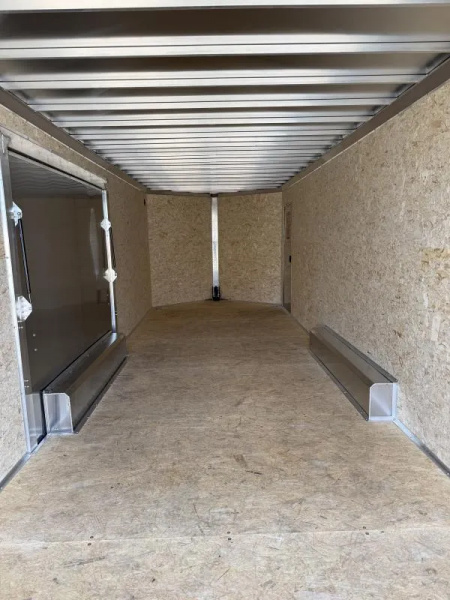 New 2026 ALCOM EZ Hauler 8.5x24 Enclosed Car Hauler XLT Pro Series-White-Custom Elite Escape Door-3" Addt'l Height-5200# Axles