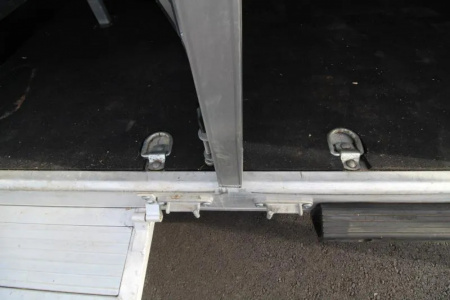 Used 2021 Merhow Next Gen 11' SW LQ w/ Slide Out -3 Horse Trailer - Stud Wall - Escape Door