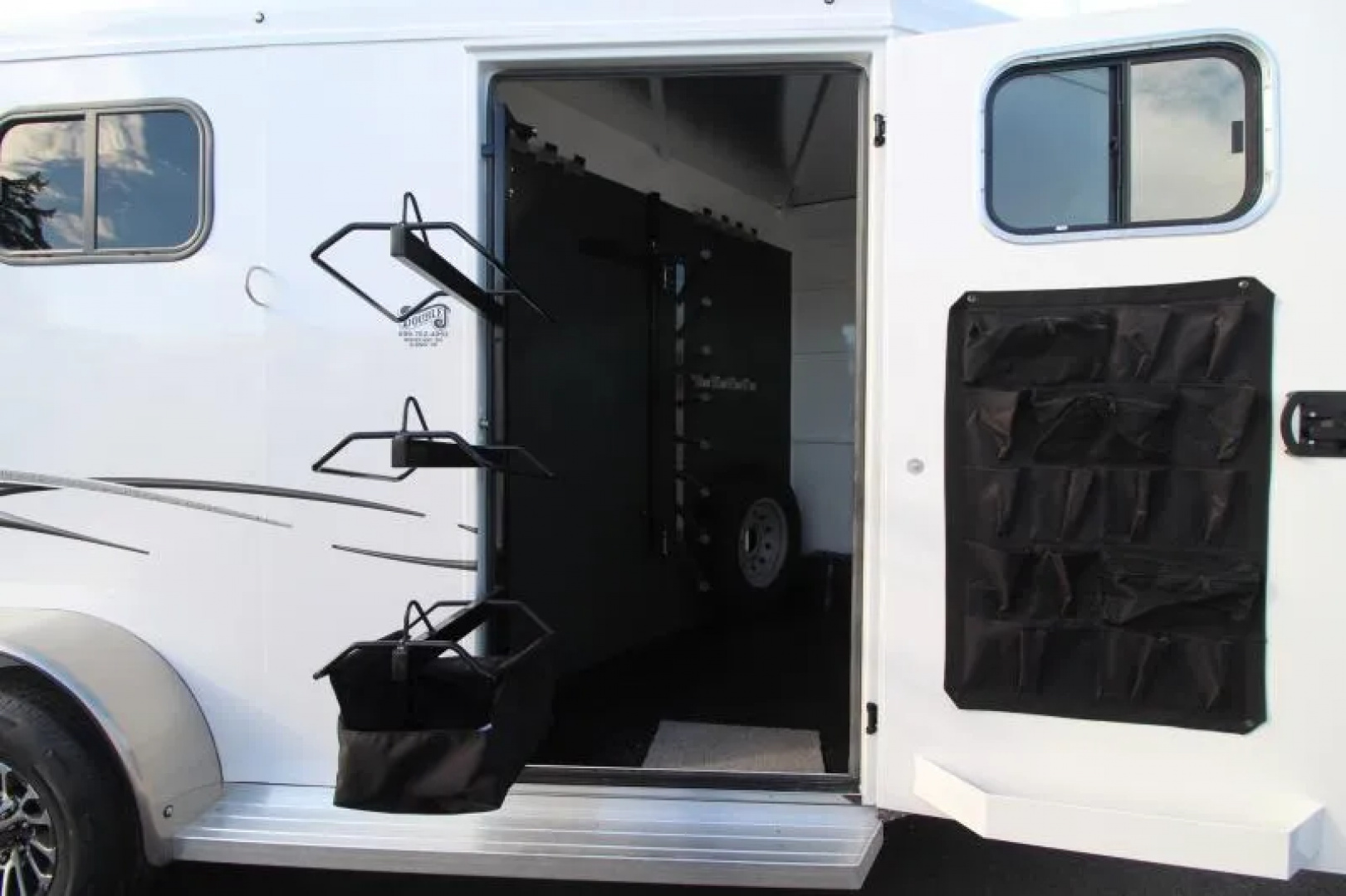 New 2026 Trails West Classic II 3 Horse Trailer - Nice Tack Room!