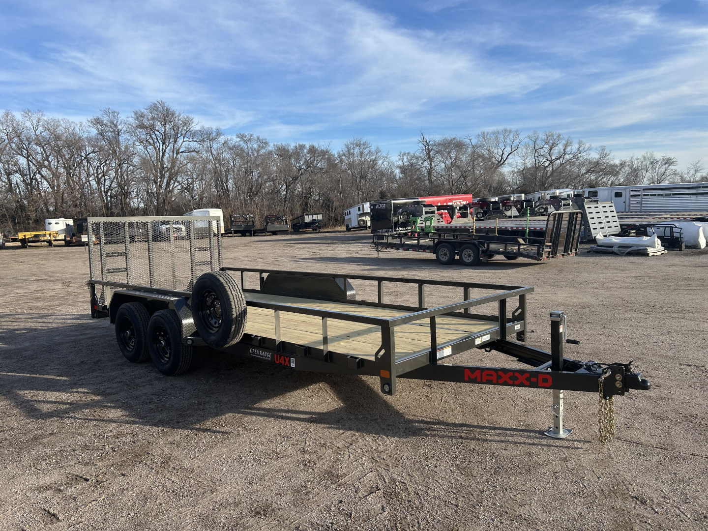 New 2026 MAXX-D U4X 83"X18' Utility Trailer