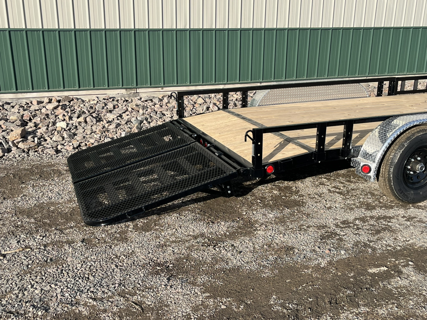New 2026 16' x 83" 10K PJ Tandem Axle Channel Utility Trailer