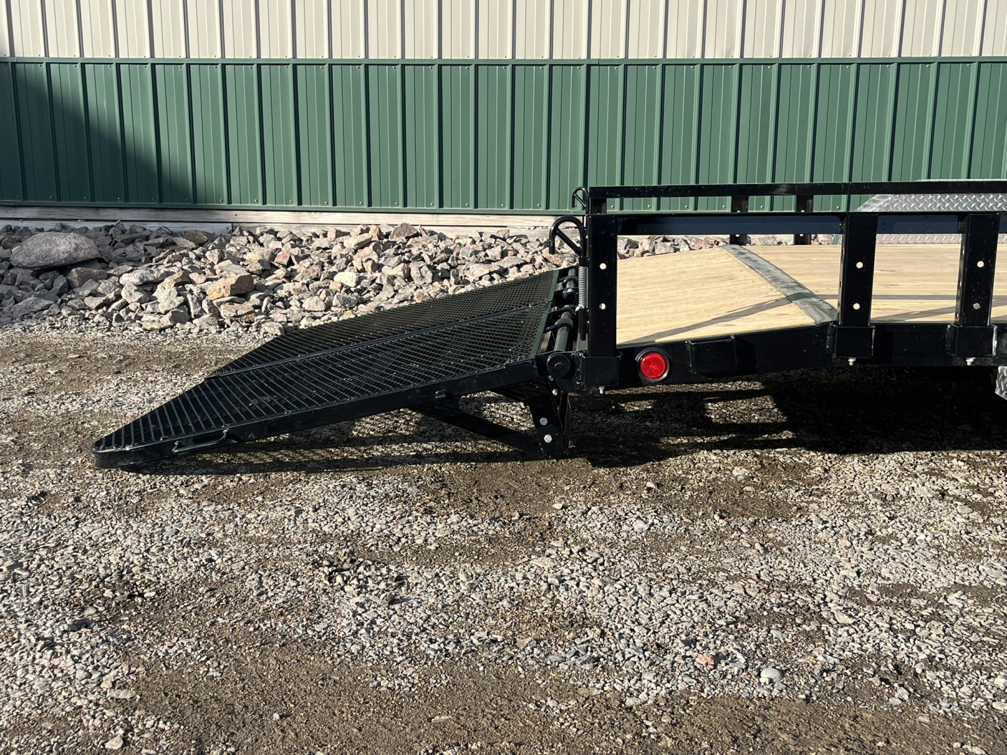 New 2026 16' x 83" 10K PJ Tandem Axle Channel Utility Trailer