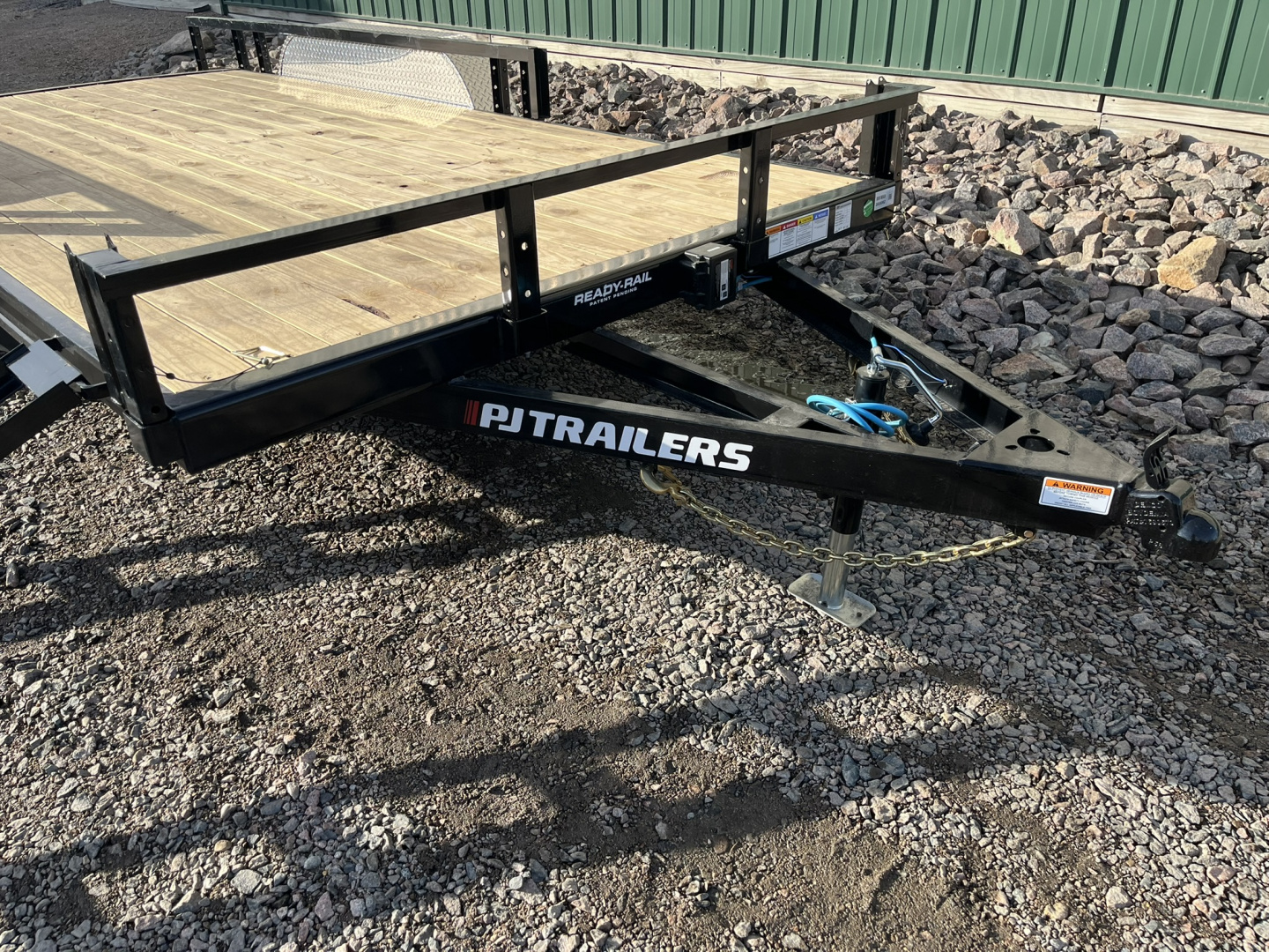 New 2026 16' x 83" 10K PJ Tandem Axle Channel Utility Trailer