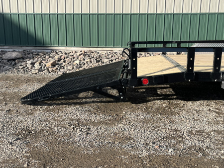 New 2026 16' x 83" 10K PJ Tandem Axle Channel Utility Trailer