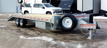 New 102X20+5 GALVANZED EQUIPMENT 8K AXLES HYDRAULIC JACKS WINCH TRACK TRIUMPH 2026