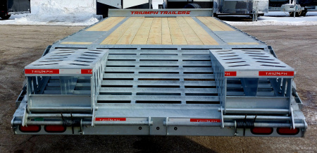 New 102X20+5 GALVANZED EQUIPMENT 8K AXLES HYDRAULIC JACKS WINCH TRACK TRIUMPH 2026