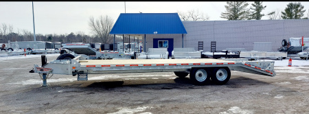 New 102X20+5 GALVANZED EQUIPMENT 8K AXLES HYDRAULIC JACKS WINCH TRACK TRIUMPH 2026