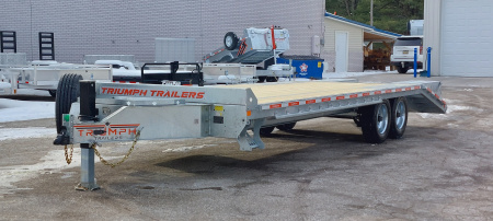 New 102X20+5 GALVANZED EQUIPMENT 8K AXLES HYDRAULIC JACKS WINCH TRACK TRIUMPH 2026