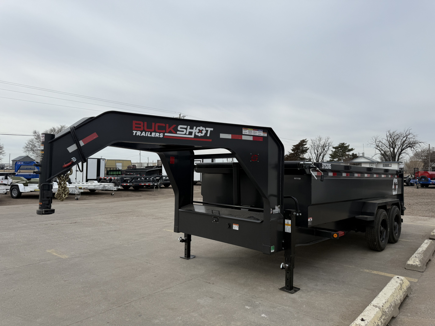 New 2027 Buckshot MFG GTS-316 -20,000LBS Dump Trailer
