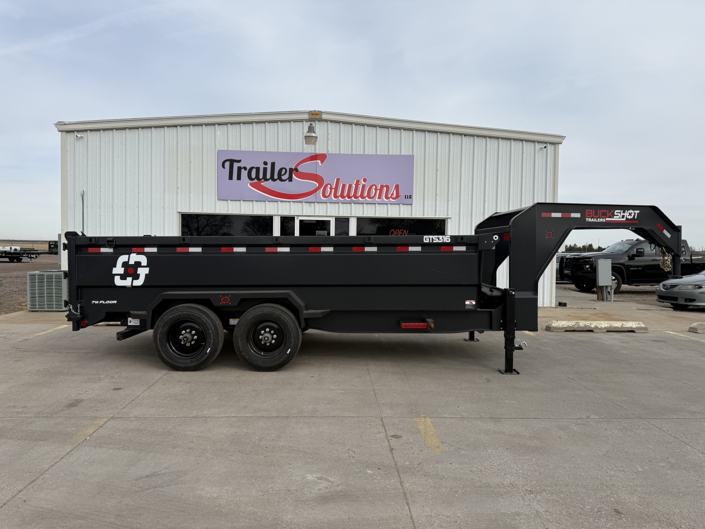 New 2027 Buckshot MFG GTS-316 -20,000LBS Dump Trailer
