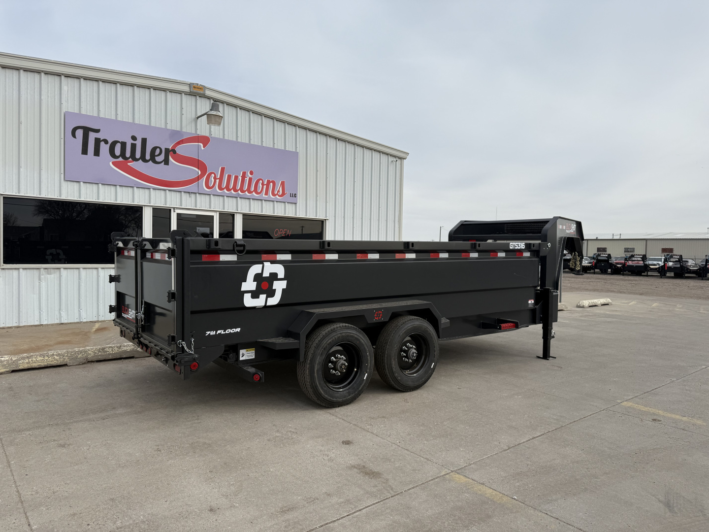 New 2027 Buckshot MFG GTS-316 -20,000LBS Dump Trailer